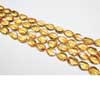 Natural Golden Citrine Faceted Oval Tumble Beads Strand Length 16 Inches and Size from 12mm to 16mm approx. 